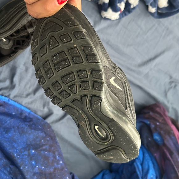 Nike Air Max 97 Triple Black Sneakers - Picture 2 of 4